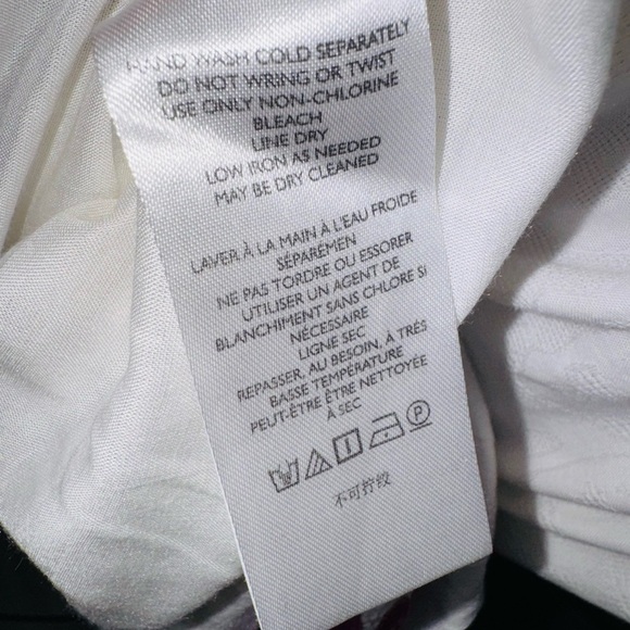 Anthropologie White and purple Maxi Dress - Picture 13 of 13